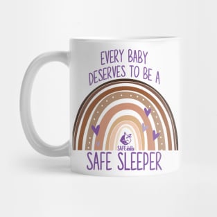 Safe Sleepers Diversity Rainbow Mug